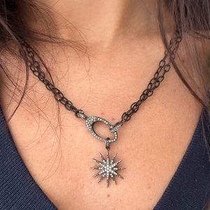 Starburst chain necklace